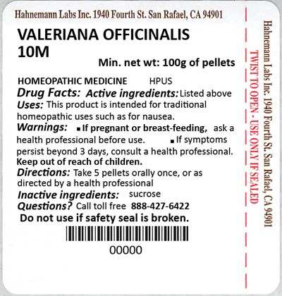 Valeriana Officinalis 10M 100g - Valeriana Officinalis 10M 100g